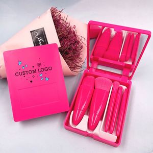 Wholesale Price Small Makeup <b>Brush</b> Travel Set Make Logo <b>Brushes</b> for Women Makeup - Product Image 3