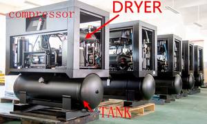 Industriale attrezzature di Buona mining Compressore d'aria della Vite di Vendita Cina Con Essiccatore Ad Aria pcp aria compressore <span class=keywords><strong>4500</strong></span> <span class=keywords><strong>psi</strong></span> - Product Image 2