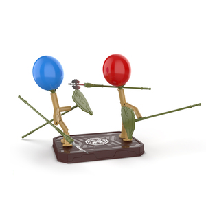 Mili bóng người đàn ông chiến đấu thủ công nhựa hàng rào con rối nhịp độ nhanh bóng trận chiến Robot bằng gỗ trò chơi chiến đấu - Product Image 3