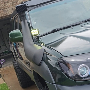 ชุดอุปกรณ์ดักอากาศแบบสน็อกเกิลสำหรับ <span class=keywords><strong>Toyota</strong></span> 4Runner ปี 2003-2009 สำหรับการขับขี่แบบออฟโรด - Product Image 4