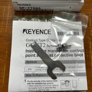 KEYENCE OP-77680 ตัวเชื่อมต่อแบบลูกกลิ้งสำหรับเซ็นเซอร์วัดระยะการเคลื่อนที่ GT2/GT ซีรีส์ อุปกรณ์เสริมสำหรับการวัดแบบลูกกลิ้ง OP 77680 - Product Image 2