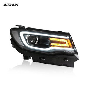 Jeep Compass <b>LED</b> <b>Headlights</b> 2017-2019 Xenon Bi-Xenon Projector Lens With Drl Turn Signal Retrofit Kit - Product Image 4