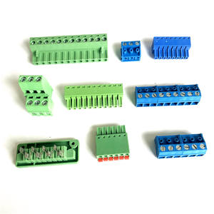 Venta al por mayor <span class=keywords><strong>2</strong></span> <span class=keywords><strong>3</strong></span> 4 5 ~ 16 forma <span class=keywords><strong>3</strong></span>,81, 5,08, 7,50, 7,62mm latón Cable barato bloque conectores bloques terminales - Product Image 3