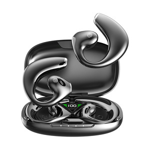 Auriculares Inalámbricos de Conducción Ósea con Bluetooth, Estilo Gancho para la Oreja, Deportivos, Estéreo, Bluetooth 5.0, Estuche de Carga Incluido - Product Image 1