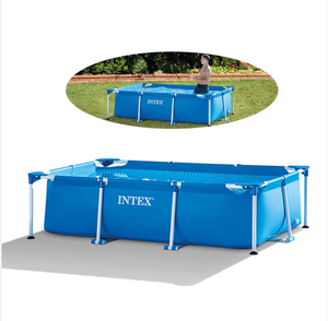 Piscine rectangulaire hors sol <span class=keywords><strong>gonflable</strong></span> pour enfants <span class=keywords><strong>Intex</strong></span> 28272 en PVC, facile à installer, design écologique pour les enfants - Product Image 4