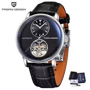 นาฬิกาข้อมือผู้ชาย PAGANI DESIGN รุ่น PD-1796 ระบบออโตเมติก สายหนัง PU กันน้ำ 100 เมตร แฟชั่นทันสมัย - Product Image 1