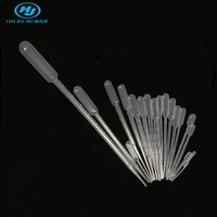 HAIJU LAB Pipette Pasteur en plastique utilisable en différents volumes