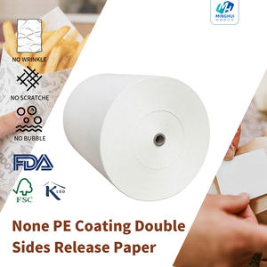 Kertas Silikon Lepas Dua Sisi Kelas Medis 120gsm Tanpa Lapisan PE untuk Pembalut Perekat dan Label Penggunaan Rumah Sakit - Product Image 1