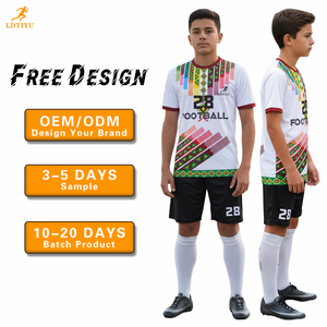 Conjuntos de Camisetas de la Selección Nacional de <span class=keywords><strong>Argentina</strong></span>, Brasil y Colombia 25-26, Corte Automatizado de Verano, Transpirables, de Secado Rápido, Personalizables con Nombres y Números - Product Image 1