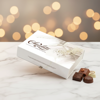 Boîtes d'emballage personnalisées de luxe écologiques en carton recyclé hexagonales ou carrées pour les faveurs de mariage et les fêtes d'anniversaire