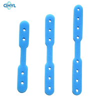Attelle de fixation et d'immobilisation pour fracture de doigt, personnalisable, réglable, confortable, respirante, avec fermeture auto-agrippante
