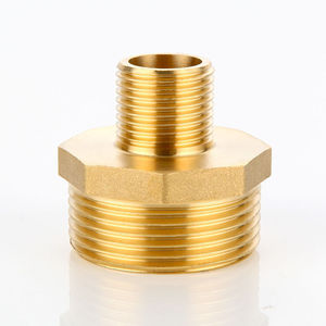 Conector Reductor de Tubería de Agua de Cobre con Rosca Macho Doble de 1.2, 1.5 y 2 Pulgadas, Engrosado, Sin Aleación - Product Image 2