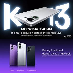 Versione Cinese OPPO K13 Turbo 16GB+256GB, Schermo con Impronta Digitale, 6.8 Pollici, ColorOS 15.0, Octa Core, NFC, Smartphone 5G - Product Image 3