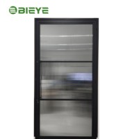 Fenêtre de balcon personnalisée en verre trempé avec cadre en aluminium ultra-fin pour cuisine et entrée, insonorisée, certifiée Energy Star