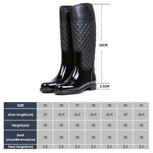 أحذية صيد غير رسمية مخصصة مضادة للانزلاق ولينغتون أحذية صيد حرارية للسيدات - Product Image 6