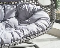 Meilleure vente chaise suspendue rotin meubles d'extérieur cour balançoire chaise