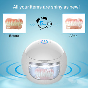 Pulitore ultrasonico dentale professionale con la macchina della luce UV per le protesi dentarie dei servitori - Product Image 4
