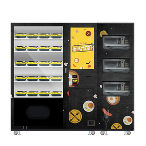 Europese Populaire Hamburgerautomaat Broodautomaat Automatische Verwarming - Product Image 4
