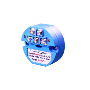 Module transmetteur de température Pt100 4-20 mA 0-100°C 24 VDC Capteur industriel - Product Image 5