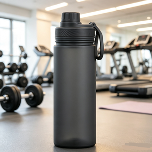 <span class=keywords><strong>Borraccia</strong></span> Termica in Acciaio Inox con Doppio Coperchio, Regalo di Natale per Ragazze, Bottiglia per Palestra, Thermos per Bevande Calde e Fredde, Logo Personalizzabile - Product Image 5