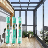 Scellant en silicone transparent neutre pour panneaux de verre, panneaux publicitaires et véranda