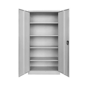 Có Thể Khóa Thép Lưu Trữ Tập Tin Tủ 2 Cửa 5 Có Thể Điều Chỉnh Kệ Cho Văn Phòng Kho Phòng Tập Thể Dục Trường Khách Sạn Ăn Uống Bệnh Viện Sử Dụng - Product Image 6