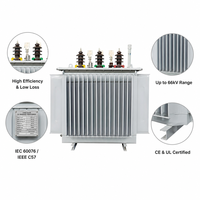 Transformateur triphasé de haute qualité UL CE 150KVA 200KVA 300KVA, transformateur électrique à huile