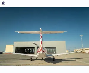 Colgador de fábrica prefabricado para edificios de metal, estructura de acero, hangar de estructura de acero