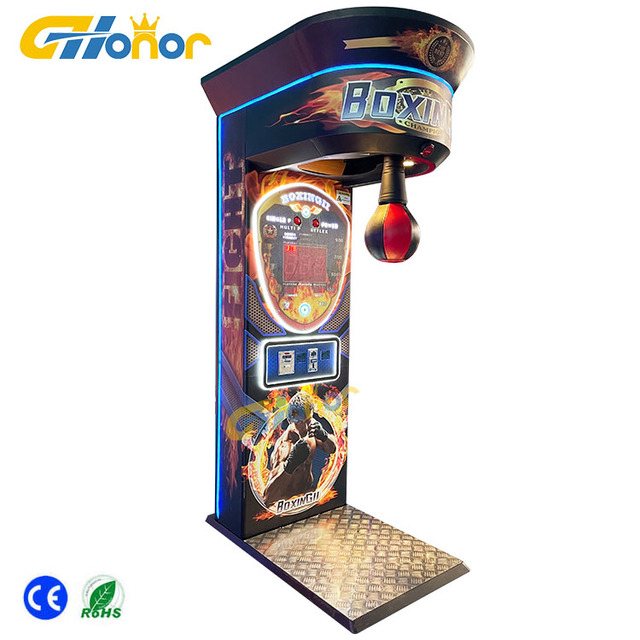 Amusement Park Coin Operated Arcade Games Boxing Punching Machines Electronic Boxing Machines for Sale