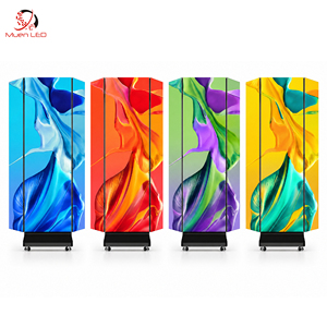 จอแสดงผล LED ในร่ม CHB1.53 GOB ความสว่าง 600cd แบบพับได้ พร้อมจอ LCD 3840HZ สำหรับตู้โฆษณา - Product Image 2