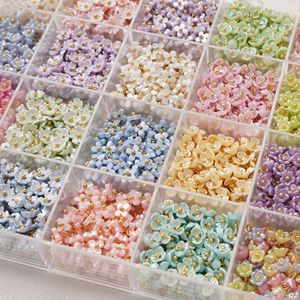Perles en plastique simulées de 5-7 mm, mini pendentifs en forme de muguet, breloques faites à la main pour bracelets DIY, perles de bijoux - Product Image 4