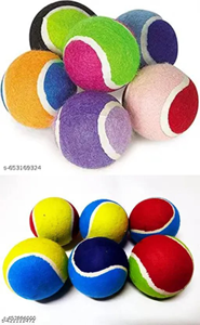 Balle de tennis pour chien personnalisable avec logo, haute élasticité, colorée, facile à attraper, pour jouer, mâcher et chasser, 2,5 pouces - Product Image 4
