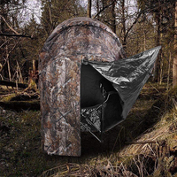 Durable Wasserdicht 1 Mann Falten Stuhl Boden Deer Jagd Blinde Verstecken Woods Camouflage Zelt