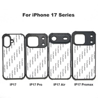 Haute qualité antichoc 2d TPU PC charge sans fil Sublimation blancs coques de téléphone pour iPhone 17 Promax