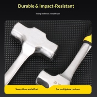 Marteau octogonal multifonction robuste de sécurité, monobloc haute résistance, pour le bricolage, l'industrie, la décoration et l'ingénierie