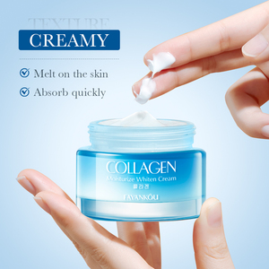 OEM Private Label FAYANKOU Collagen Moisturizing Whitening Facial <b>Cream</b> Anti Aging Firming Repairing Smoothing <b>Skin</b> - Product Image 5