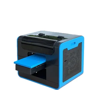 A4 boyutu Mini UV mürekkep püskürtmeli yazıcılar şişe telefon kılıfı UV yazıcı Tx800 kafa 2880 DPI kalem yapışkan etiket yazıcı için BASKI MAKİNESİ