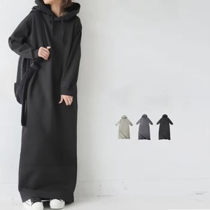 <span class=keywords><strong>Abito</strong></span> Lungo da Donna Stile Giapponese Primaverile Oversize con Cappuccio Tinta Unita Vestibilità Ampia per Taglie Piccole Casual Elegante Effetto Snellente - Product Image 1
