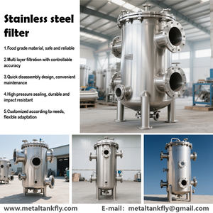 خزان من الدرجة الغذائية من Metaltankfly SS304 مع عرض مقياس الضغط للفنادق بأسعار تنافسية - Product Image 6