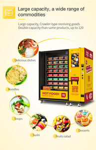 TCN mesin penjual makanan panas Microwave restoran pintar dengan ahli sumbu XY untuk Amerika Serikat - Product Image 4