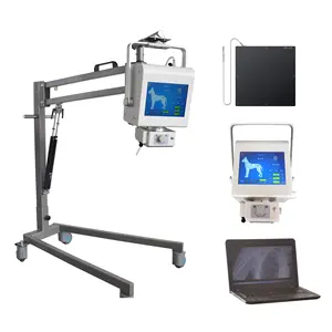 Xray produttore 5kw DR portatile veterinaria digitale macchina a raggi X con 1717 schermo piatto