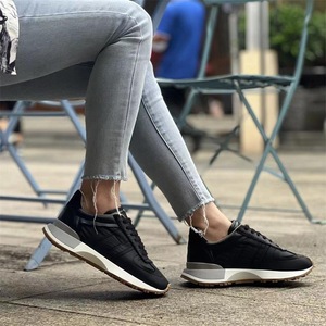 High Quality Women's Winter Casual <b>Walking</b> Shoes Thick Soled Chunky Sneakers Breathable Fashionable Height Increasing White - Product Image 5