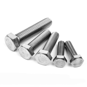 <span class=keywords><strong>Bullone</strong></span> Esagonale DIN933 Personalizzato in Acciaio Inox, <span class=keywords><strong>Bullone</strong></span> a Occhio ISO <span class=keywords><strong>M12</strong></span>, Lunghezza 20mm, Zincato, Grado Industriale - Product Image 3