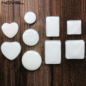 Imanes <span class=keywords><strong>de</strong></span> Cristal para Refrigerador Sublimables en Blanco, Personalizables, para Decoración del Hogar - Product Image 6