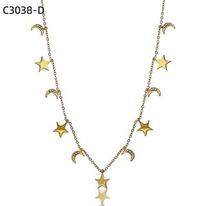 Collar de Moda con Circonia C3038 para Mujer, Joyería de Alta Calidad - Product Image 1