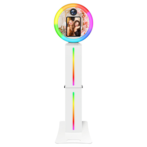 เครื่องถ่ายภาพเซลฟี่แบบดิจิตอล DSLR พร้อมหน้าจอสัมผัส LED ขนาด 9.7 10.2 10.5 นิ้ว ใช้ได้กับ iPad พร้อมแฟลชดิจิตอล DSLR สำหรับงานปาร์ตี้ - Product Image 1