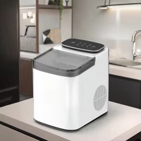 Nouvel arrivage de machine à glaçons à écran tactile intelligent entièrement automatique Summer Portable Bullet Head 1.5 L Ice Maker