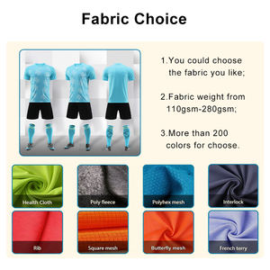 Camiseta de Fútbol Personalizada con Logotipo y Nombre, 100% Poliéster, Kits en Stock para Hombre, Impresión Digital, Uniforme Corto, Transpirable y de Secado Rápido - Product Image 4