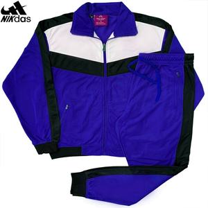 Bloque de color cremallera de los hombres de moda chaqueta de chándal para venta - Product Image 5