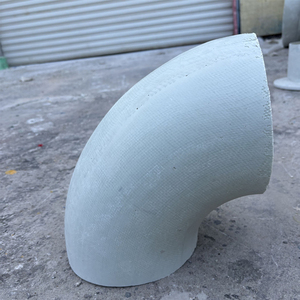 Codo FRP de alta presión Codo de tubería GRP para transporte de fluidos industriales - Product Image 1